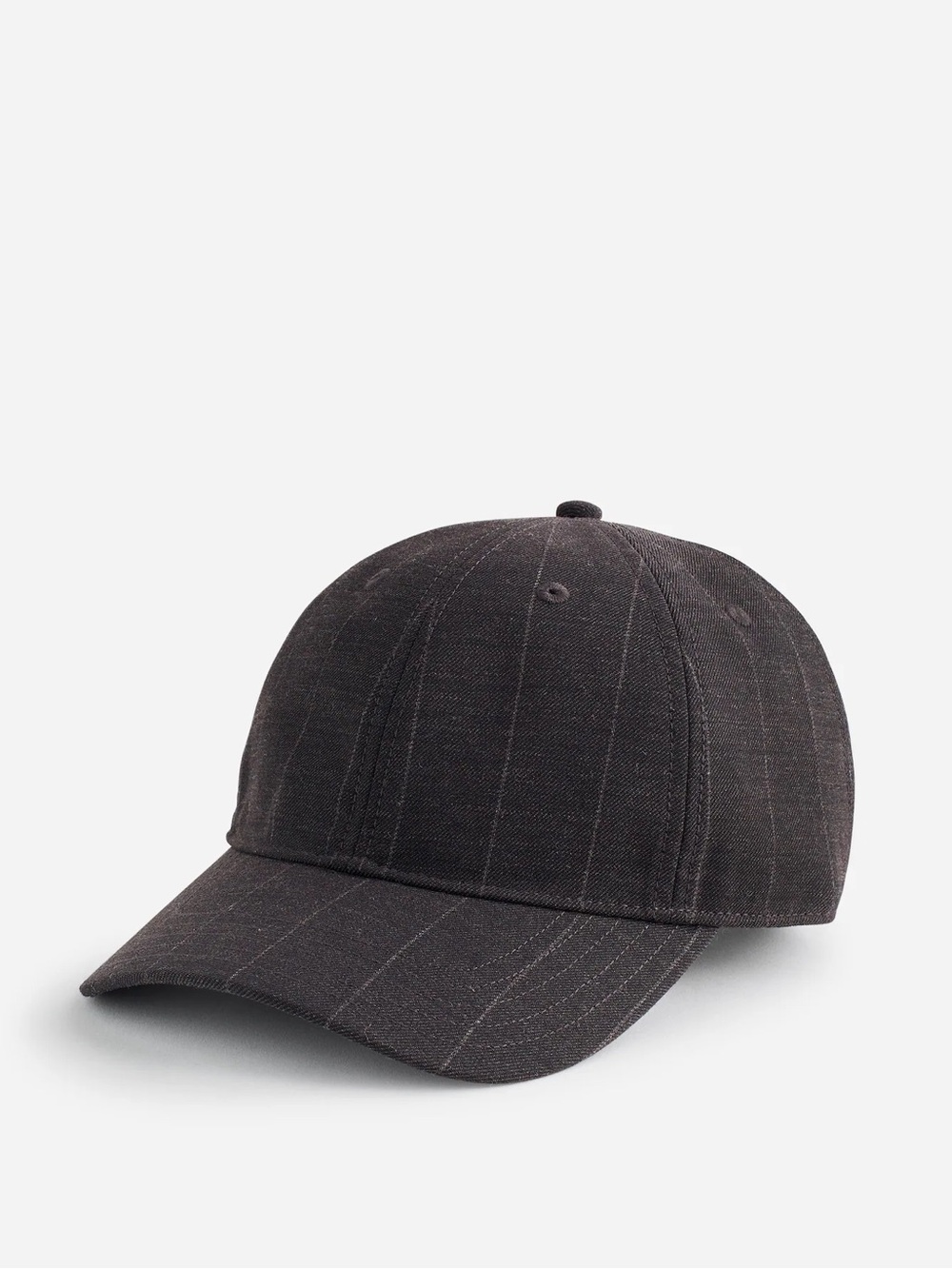 Madewell Pinstripe Baseball Hat
Women's One Size Chocolate Wide Pinstripe
